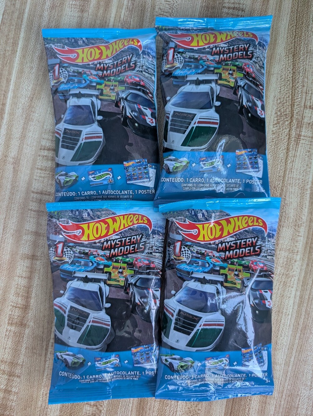 Hot Wheels Mystery Models Chase Set 1, 2, 3 Lot of 4 (Two #1 Cars!) Series 1